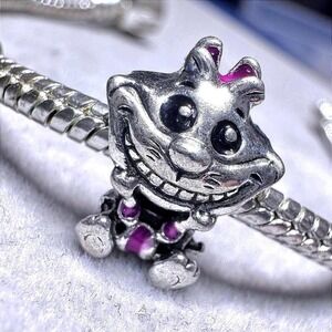 Alice in Wonderland Cheshire Cat Bead Charm fits PANDORA